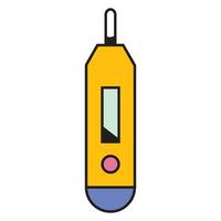 Thermometer art, icons, and graphics vector