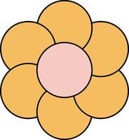Minimalis, simple flower illustration designs best for creative projects vector