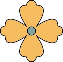 Minimalis, simple flower illustration designs best for creative projects vector