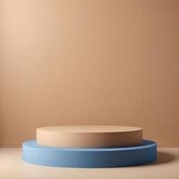 Elegant and Creative Podium 3D model photo