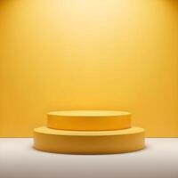 Elegant and Creative Podium 3D model photo