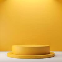 Elegant and Creative Podium 3D model photo
