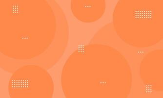 abstract peach circles background vector
