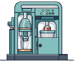 A machine with a machine inside it png