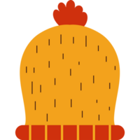 A hat with a red feather on it png
