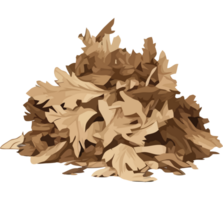 A pile of leaves on a black background png