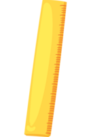 A ruler with a yellow handle on a black background png