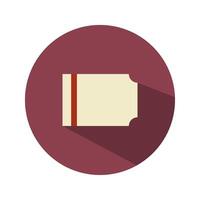 Ticket or discount flat icon. business symbol icons, coupon, voucher, tag, label. perfect for websites, ui and mobile apps. vector