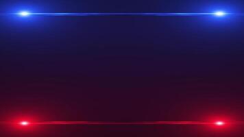 Abstract modern neon lights background. Empty stage for a product or background for presentations. Neon frame, neon line, web neon box pattern. seamless loop video