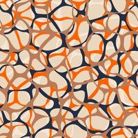 Abstract textured seamless pattern. Modern geometric surface print. Organic texture. Great for textile, fabric, wallpaper, wrapping, scrapbook and packaging vector