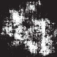 Black and White Grunge Texture Distressed noise with small particles debris and dust scratches vector