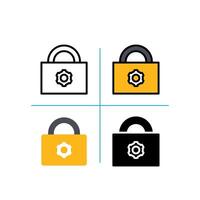 tool kit and constructions icon vector