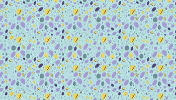 Pattern with multicolored spots illustration. vector