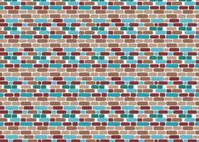 Pattern with brick wall. Abstract bricks stones background illustration. vector