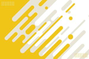 a yellow and white background with a geometric pattern vector