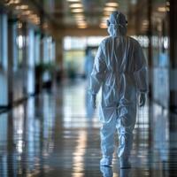 The Industry CleIndustrial laboratories employ skilled workers dressed in modern protective suits.anroom features skilled Workers clad in stateoftheart Protective Suits, photo