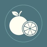 Lemon trendy icon expert abstract beautiful illustration colorful artwork design vector