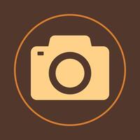 Camera trendy icon ready abstract prepared illustration colorful artwork design vector