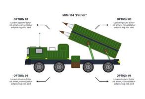 Military concept for infographic with 5 steps, options, parts or processes. Army boots marks vector