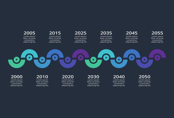 Creative dark infographic with 12 elements template for web on a black background, business, presentation.