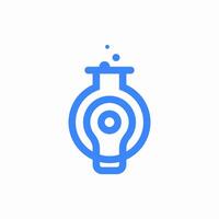 idea lab logo design template vector