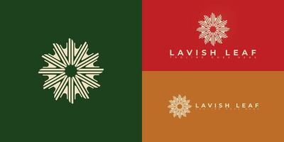 Abstract spiral initial letter L or LL in white-gold color isolated on multiple background colors. The logo is suitable for supermarket business logo design inspiration templates. vector