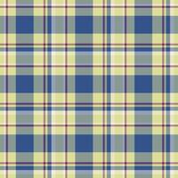 Plaid seamless pattern. background of textile ornament. Flat fabric design. vector