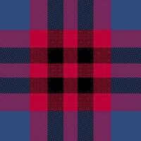Pixel background design. Modern seamless pattern plaid. Square texture fabric. Tartan scottish textile. Beauty color madras ornament. vector