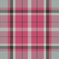 Plaid pattern seamless. Check fabric texture. Stripe square background. textile design. vector