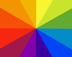 Rainbow color radial background. abstract colour backdrop. vector