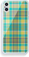 Mobile phone cover design. Template smartphone case pattern. vector
