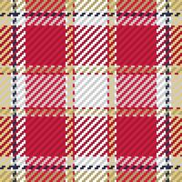 Seamless pattern of scottish tartan plaid. Repeatable background with check fabric texture. backdrop striped textile print. vector