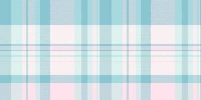 Bag fabric texture , other background plaid check. Top seamless pattern textile tartan in light and cyan colors. vector