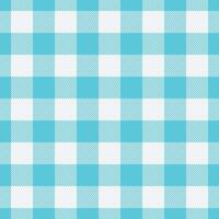 Thanksgiving plaid background seamless, woman fabric check. Anniversary textile pattern tartan texture in cyan and white colors. vector