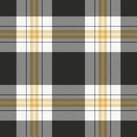 Tartan check fabric of seamless plaid textile with a pattern background texture . vector