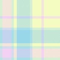 November pattern textile , comfortable seamless tartan plaid. Open fabric texture background check in light and cyan colors. vector