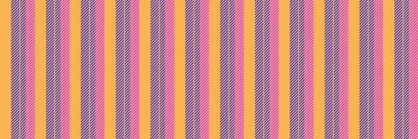 Hanukkah stripe textile, brazil texture background pattern. Blank vertical fabric lines seamless in orange and indigo colors. vector