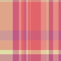 Christmas check seamless , overlay pattern background tartan. Nyc textile texture fabric plaid in red and pink colors. vector