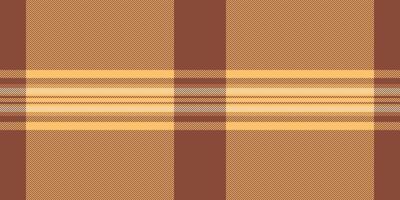 Smooth background textile check, glen tartan seamless. New york plaid pattern texture fabric in orange and red colors. vector