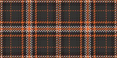 Copy space check texture seamless, good pattern tartan fabric. Online background textile plaid in grey and dark colors. vector