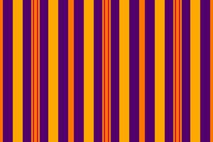 Trend fabric seamless textile, couch stripe background. Tie texture lines vertical pattern in bright and purple colors. vector