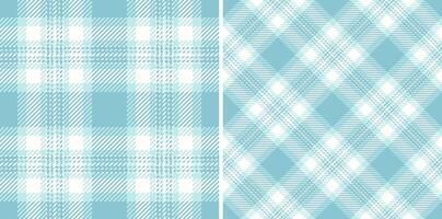 Fabric check seamless of background tartan pattern with a textile plaid texture . vector