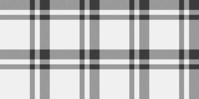 Eps seamless texture background, tee tartan fabric plaid. 60s pattern textile check in white and grey colors. vector