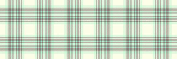 Hotel seamless plaid pattern, tidy check fabric textile. Calm tartan background texture in light and pastel colors. vector