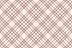 Customize textile pattern seamless, store background plaid fabric. Nobility tartan check texture in old lace and red colors. vector