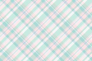 International texture seamless , website textile check background. Summer pattern fabric plaid tartan in light and white colors. vector