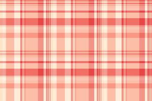 Variation pattern background plaid, duvet cover seamless tartan. Figure check texture fabric textile in red and light colors. vector