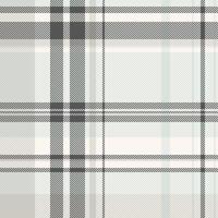 Elementary background fabric pattern, tablecloth plaid tartan texture. Custom seamless check textile in sea shell and white colors. vector
