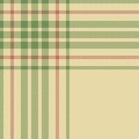Plaid check pattern. Seamless fabric texture. Tartan textile print. vector