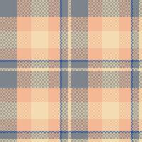 Plaid seamless pattern. Check fabric texture. textile print. vector